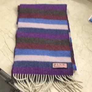 Thomas Pink cashmere striped scarf